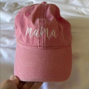 Pink 'Mama' Baseball Cap